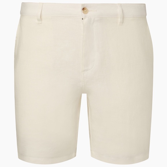 NWT Onia Linen Fixed-Waist Short Size 32 - Picture 7 of 11